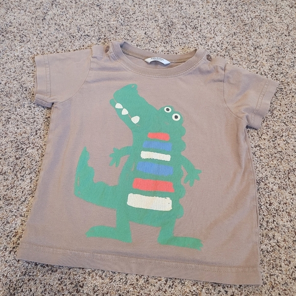 Baby Boden Dinosoar Shirt Size 12-18 Months - Picture 2 of 5